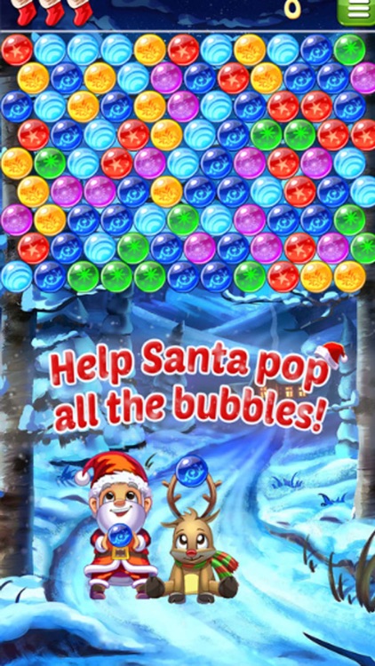 Jolly Christmas Bubble Shooter