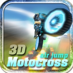 3D MotoCross Air Jump Neon Bike Crazy Free
