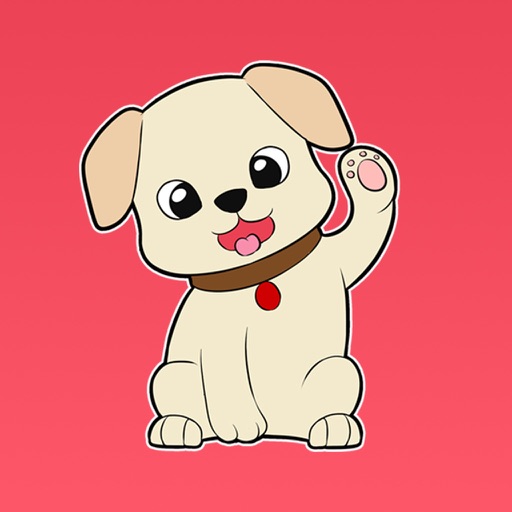 Buddy the Labrador - Dog Stickers icon