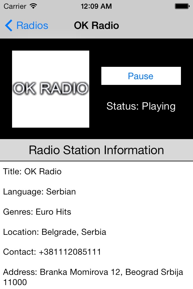 Serbia Radio Live Player (Serbian / Србија / српски радио) screenshot 4
