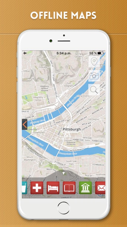 Pittsburgh Travel Guide and Offline City Map screenshot-4