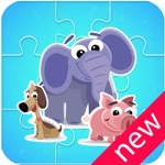 Kids Jigsaw Puzzle World  Animals - Game for Kids for learning