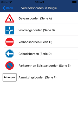 Verkeersborden in België(圖1)-速報App