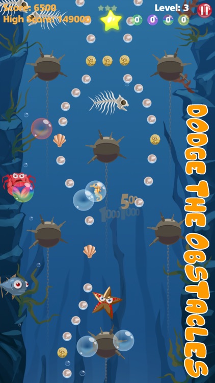 underwater bubble pop game