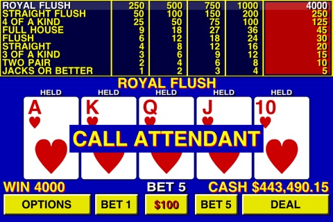 Video Poker + Perfect Play Trainer : Las Vegas ... screenshot 4