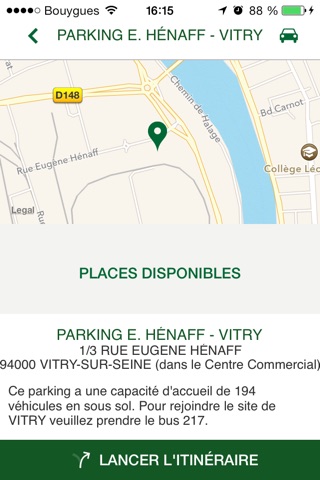 MyParking site de Vitry screenshot 2