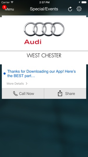 Audi West Chester DealerApp(圖4)-速報App