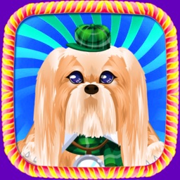 Puppy Pet Cleanor:Princess learning to be a doctor to take care of the babyFree Games