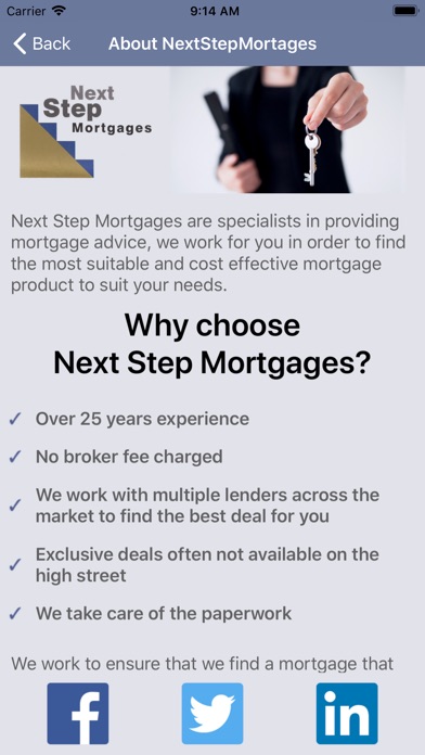 Next Step Mortgages Calculator screenshot 2