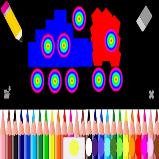 Kid's Shape Paint - Have Fun With Shapes icon