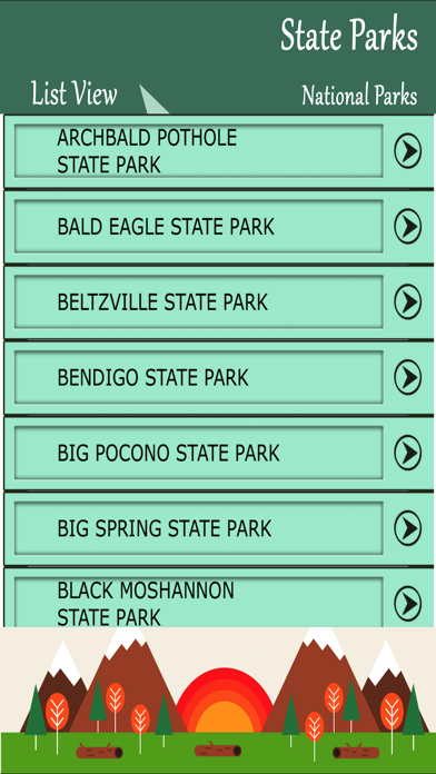 State Parks In Pennsylvania screenshot 2