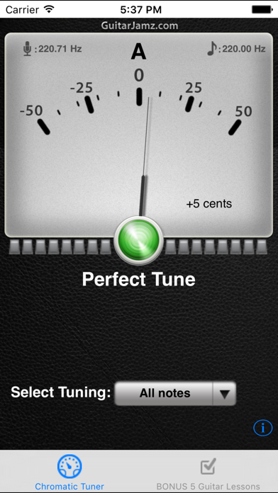 Epic Chromatic Tuner Screenshot 1