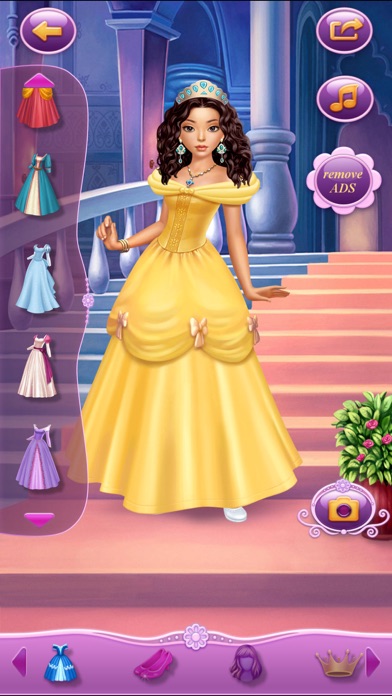 How to cancel & delete Dress Up Princess Laura from iphone & ipad 1