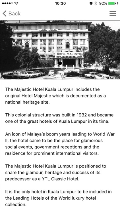 The Majestic Hotel Kuala Lumpur