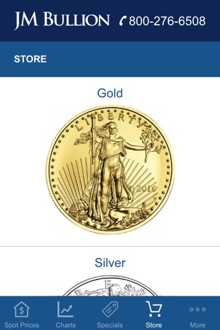 Gold & Silver Spot JM Bullion screenshot 4