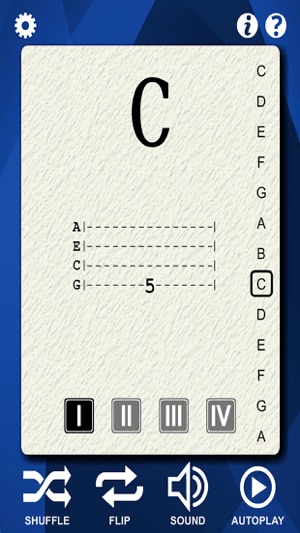 Ukulele Notes Flash Cards(圖3)-速報App