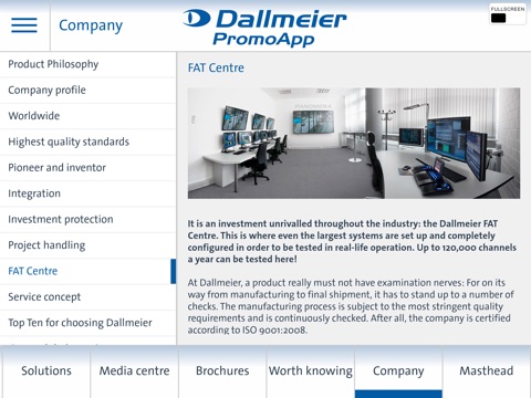 Dallmeier PromoApp (English) screenshot 4