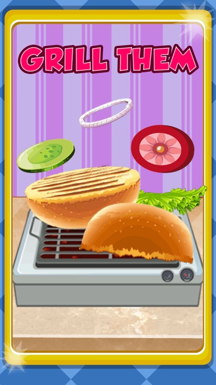 Burger Maker Kitchen Chef – Kids Fast Food Cooking