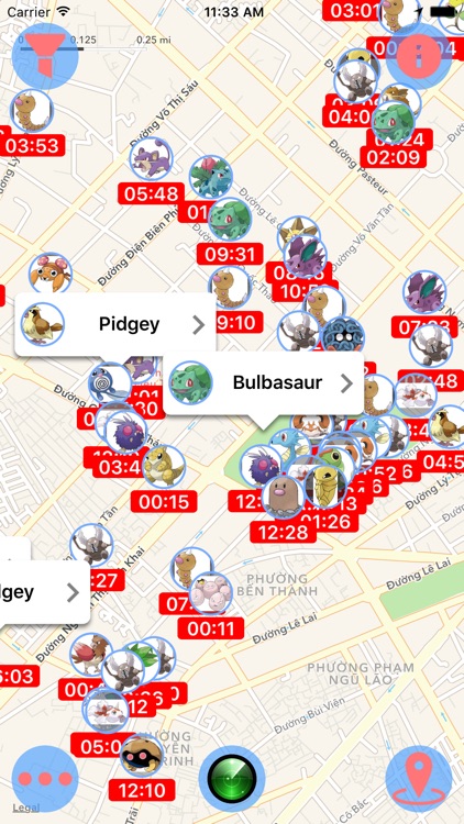 Poke Finder - Realtime Map for Pokémon Go