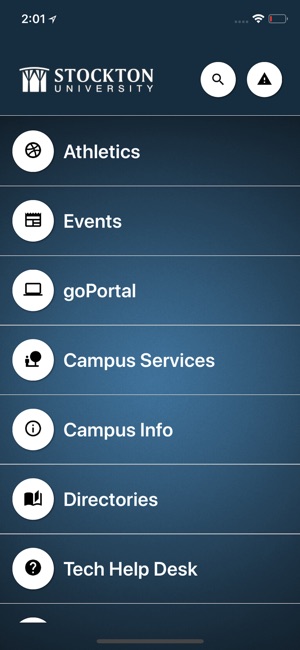 Stockton University Mobile