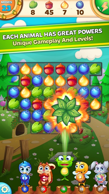 Forest Rescue: Match 3 Puzzle