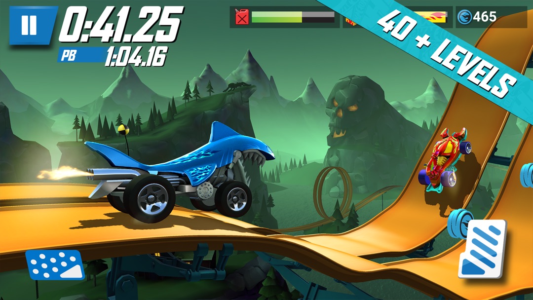 hot wheels race off app