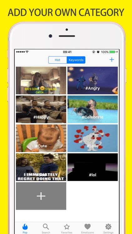 Gif Keyboard Maker Animated Emoji.s Gifs for Giphy screenshot-3