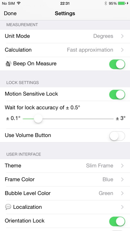 Bubble level and Clinometer screenshot-3