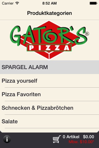 Gators Pizza screenshot 2