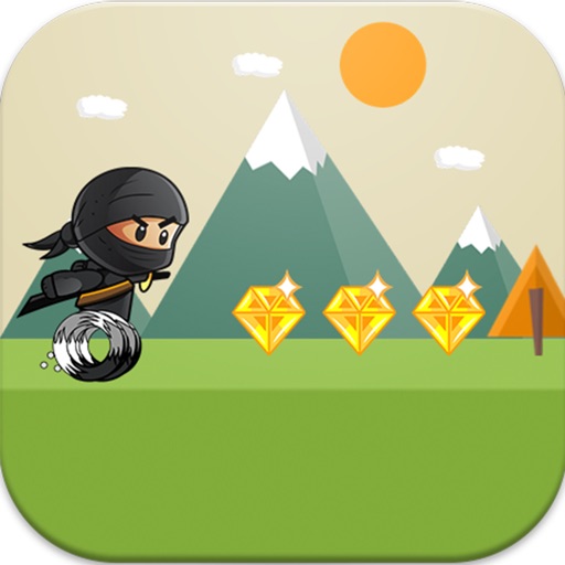 Ninja Runner Jump Icon