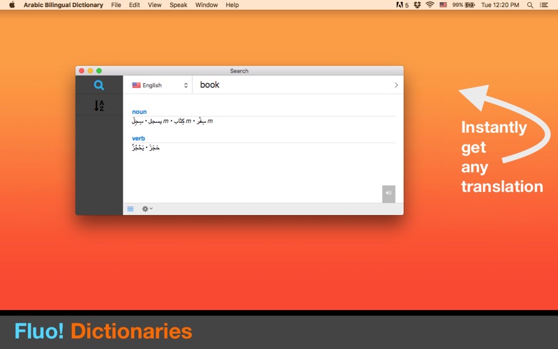 Arabic Bilingual Dictionary - by Fluo! thumbnail 1