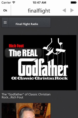 Final Flight Christian Classic Radio screenshot 4