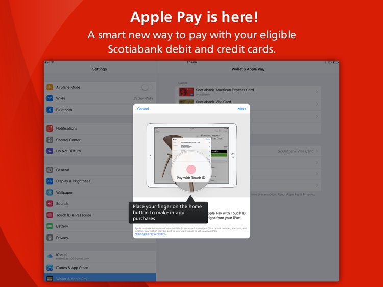 Scotiabank for iPad®