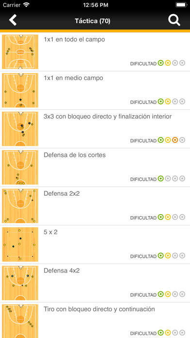 Ejercicios Baloncesto Base screenshot 2