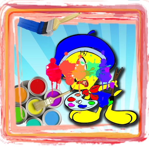 Color For Kids Game Tweety Bird Version Icon