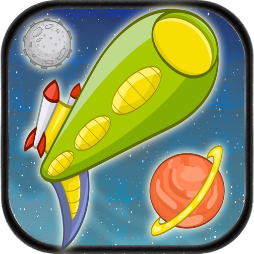 Space Puzzle: Galaxy Spaceships - Picture Slider Game for Kids Icon