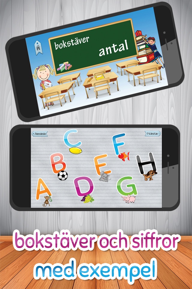 Barn lärande spel - Svenska Alfabetet screenshot 2