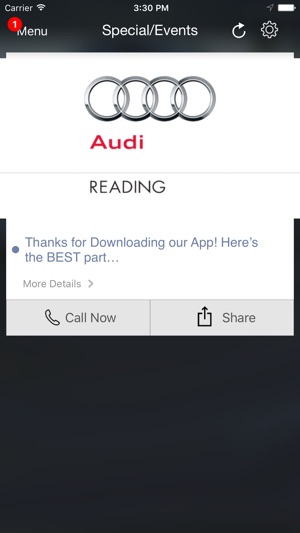 Audi Reading DealerApp(圖4)-速報App