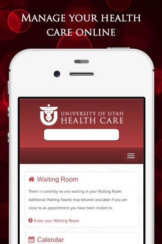 University of Utah Health Care Virtual Visits screenshot 2