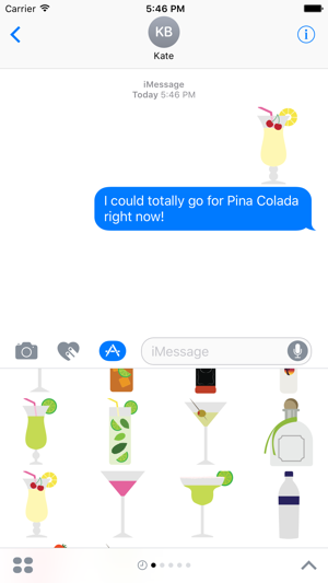 Mixed Drinks Sticker Pack for iMessage(圖2)-速報App