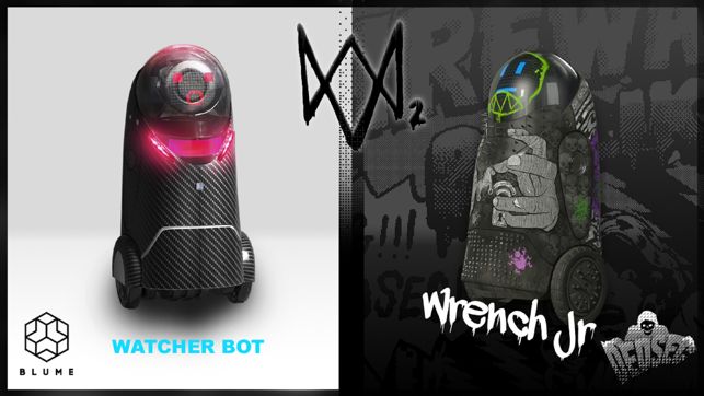 Watch Dogs Wrench Jr. Robot