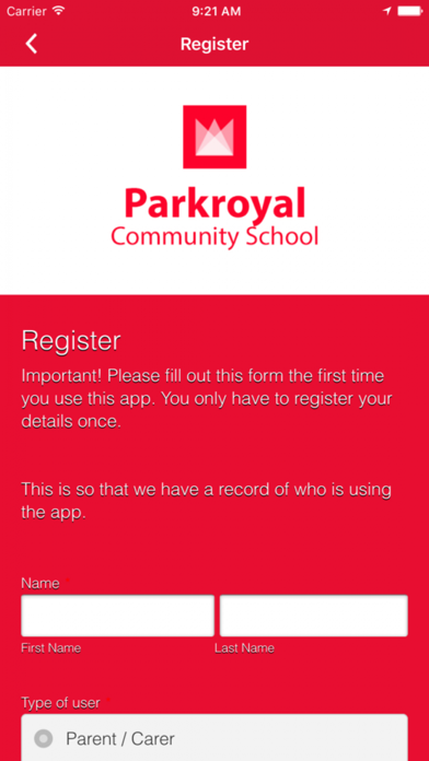 Parkroyal Community School screenshot 2
