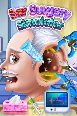 Ear Surgery Simulator - Free Doctor Game screenshot 2