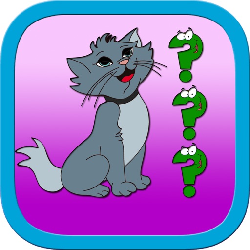 Cute cat trainer matching childrens preschool toddler : Educational training and match learning games for boys and girls for free iOS App