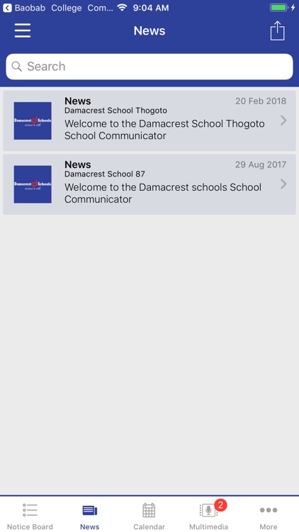 Damacrest Schools