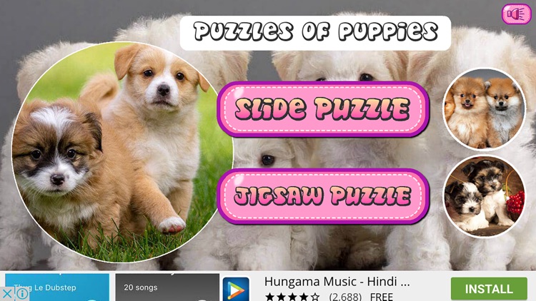 Puzzles of Puppies Free