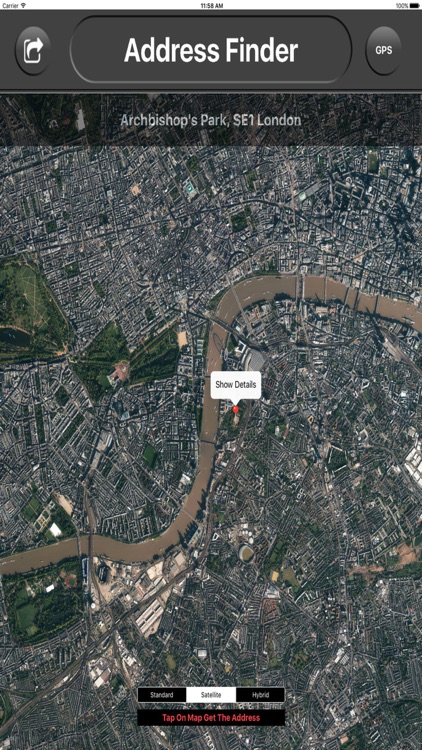 Address Finder -Where am I?