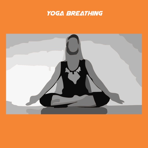 Yoga breathing icon