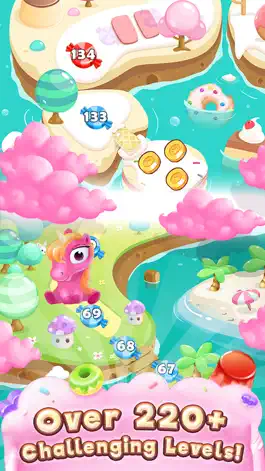 Game screenshot Sweet Jelly Paradise: Match & Serve hack