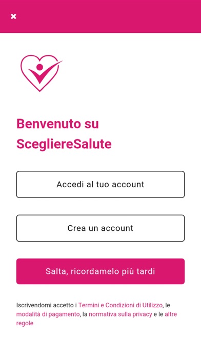 How to cancel & delete ScegliereSalute from iphone & ipad 1